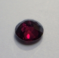 Bild 2 von 2.82 ct. Dunkelrot - violetter runder 8.3 mm  Rhodolith Granat