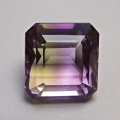 Bild 1 von 15.53 ct. VS!  Natürlicher 14.2 x 13.8 mm Bolivien Oktagon Ametrin