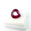 Bild 2 von 9.10 ct. Charming Pink Red 12.6 x 11.9 mm Pear Facet Mozambique Ruby