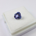 Bild 2 von 1.17 ct. Feiner Augenreiner natürlicher 7 x 7 mm Tansanit Tropfen