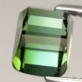 Bild 2 von 2.35 ct VVS. Neon-Grüner 7.4 x 6 mm Nigeria Turmalin