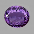 Bild 1 von 23.65ct VVS!  Schöner ovaler 19 x 16 mm Uruguay Amethyst