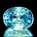 2.72 ct. VS! Oval natural 8.8 x 6.7 mm Cambodia Zircon