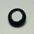7.28 ct. Natürlicher schwarzer runder 12 mm Burma Spinell