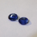 Bild 2 von 1.08 ct. Perfektes Paar blaue ovale 5 x 4 mm Saphire