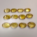 Bild 2 von 4.93 ct. 12 Pc. natural round 6 x 4 mm Brazil Citrine Gems