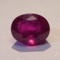 Bild 1 von 4.85 ct. Pink roter ovaler 10 x 8 mm Rubin