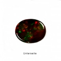 Bild 3 von 1.55 ct. Charming black oval 10 x 8 mm Ethiopian Multi Color Opal