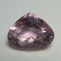9.50 ct VS ! Wonderfull untreated.  15.0 x 11.0 mm Light Pink Kunzit Pear from Afganisthan