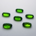Bild 2 von 1.50 ct. 6 pieces oval natural 5 x 3 mm Chrome Diopside Gems