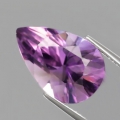 7.10 ct. VS! Beautiful Light Violet 17 x 10.5 mm Brazil Amethyst, Pear Brilliant Cut
