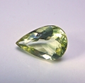 Bild 1 von 4.09 ct. VS! Lemon yellow oval 13.7 x 9.6 mm Pear Facet Brazil Helidor Beryl