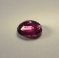 Bild 2 von 1.64 ct. Augenreiner rot violetter ovaler 7.3 x 6.4 mm  Rhodolith Granat