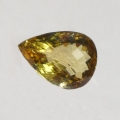 Bild 1 von 28.24 ct. Eye Clean Gold Yellow 24 x 16.9 mm Pear Facet Brazil Citrine