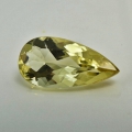 3.43ct. Schöner gelber 15.9 x 8 mm Brasilien Aquamarin Tropfen