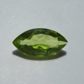 Bild 1 von 1.88 ct VS! Schönes grünes 12 x 6 mm  Pakistan Peridot Navette. Tolle Farbe!