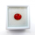 Bild 2 von 2.30 ct. Ovaler unbehandelter 8.7 x 7 mm Namibia Spessartin Granat