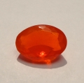 Bild 1 von 3.23ct. Großer facett. ovaler 13.5 x 9.5 mm Mexiko Feueropal