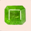 Bild 1 von 4.55 ct. Huge green 9.2 x 8.3 mm Demantoid Garnet Oktagon
