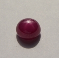 3.85 ct.  Feiner ovaler 8.2 x 7.2 mm Sternrubin 