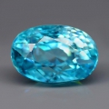 2.75 ct  Schöner ovaler blauer 8.2 x 5.5 mm Kambodscha Zirkon