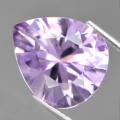 7.06 ct. Light Purple 15 x 13 mm Custom Cut Brazil Pear Amethyst