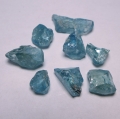 Bild 1 von 49.9 ct. 8 natürliche blaue  Kambodscha Roh Zirkone