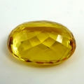 Bild 2 von 17.92 ct. VVS ! Wunderschöner Goldgelber 20.1 x 15.6 mm Brasilien Citrin