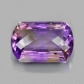 31.47 ct  VVS! Nobler riesiger natürlicher 24.8 x 16.2 mm Bolivien Ametrin