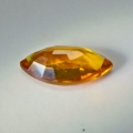 Bild 2 von 1.25 ct. Feiner goldgelber 10 x 8 mm Navette Saphir 