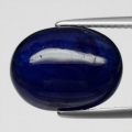 Sonderpreis! 10.78 ct. Dunkel Royalblauer 14.5 x 11 mm Afrika Cabochon Saphir