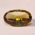 Bild 1 von 16.72 ct. VVS! Golden yellow oval 2.8 x 13.3 mm  Citrine