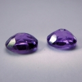 Bild 2 von 3.78 ct Beautiful Pair of oval 9 x 7 mm Amethysts from Bolivia