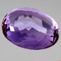 Bild 2 von 34 ct VS.  Nobler ovaler 23 x 18 mm Brasilien Amethyst