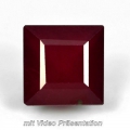 2.03 ct. Exquisiter echter dunkel Taubenblut Roter 4.7 x 4.5 mm Mosambik Rubin