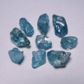 Bild 1 von 52.4 ct. 9 natürliche blaue  Kambodscha Roh Zirkone