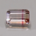 Bild 1 von 1.20 ct  VS! Unbeh.  7 x 4.8 mm Nigeria Oktagon Wassermelone Turmalin