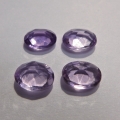 Bild 2 von 5.3 ct. 4 pieces fine oval 8.5 x 6.5 mm Bolivia Amethyst Gems