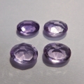 Bild 2 von 5.3 ct. 4 pieces fine oval 8.5 x 6.5 mm Bolivia Amethyst Gems