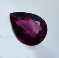 3.60 ct. Red  10 x 8.3 mm Rhodolite Garnet Pear