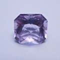 13.01 ct  IF! Funkelnder 14.5 x 13.8 mm Oktagon Amethyst im Rosenschliff