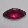 Bild 2 von 5.1 ct . Big red violet 15.5 x 7.5 mm Rhodolithe Marquise Garnet 