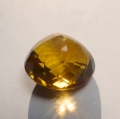 Bild 2 von 21.61 ct. Beatiful Gold Yellow 18 x 18.5 mm Pear Facet Brazil Citrine