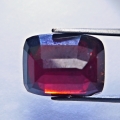 Bild 2 von 5.48 ct. Schöner roter 10.8 x 8.4 mm Cushion Spessartin Granat