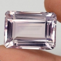 29.69 ct  VS ! Riesiger unbeh. Oktagon Facette Rose de France Amethyst