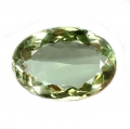 23.68 ct VVS! Beatiful oval 23 x 17 mm Brazil Amethyst / Prasiolith