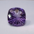 Bild 1 von 9.20 ct VVS! Purple 13.6 x 13.4 mm Uruquay Cushion Amethyst