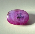 Bild 2 von 4.25 ct. Natural red oval  11 x 7.7 mm Ruby Cabochon