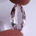 Bild 3 von 9.30 ct TOP!! Augenreiner 25.2 x 11.7 mm Marquise Facette Morganit