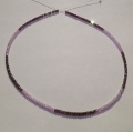 Bicolor Saphire string red and orange 72 ct with circular disks Ø 3 mm 40 cm length